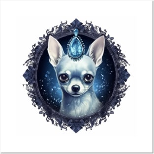 Goth Chihuahua Posters and Art